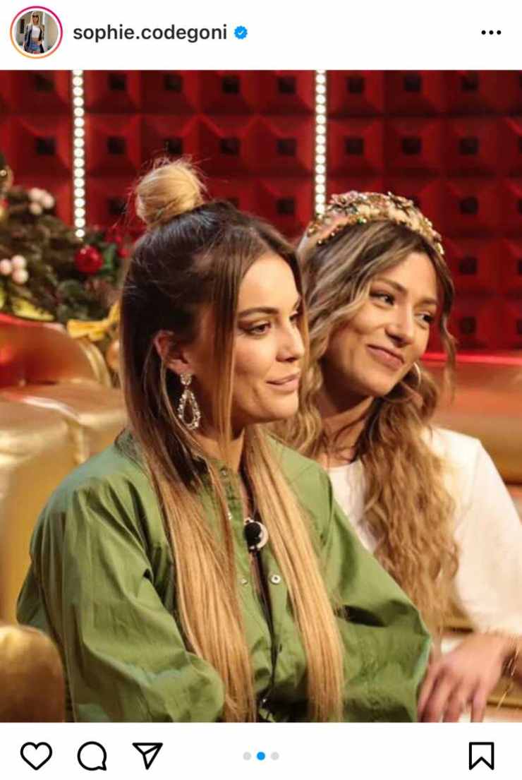 Sophie Codegoni consola GF Vip