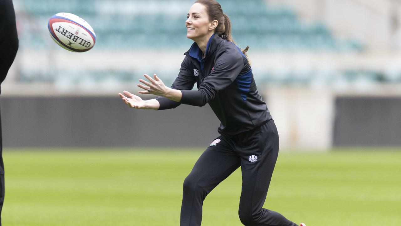 Kate Middleton rugby copertina 12-03-2022