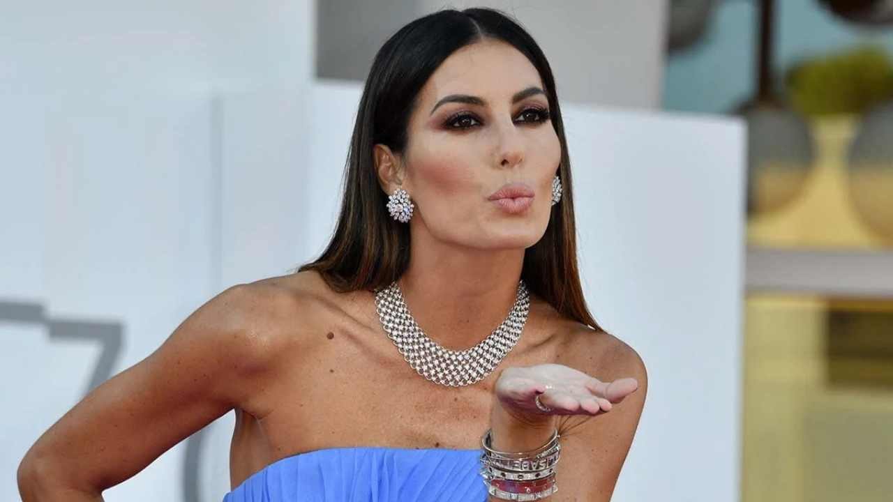 Elisabetta Gregoraci bacio