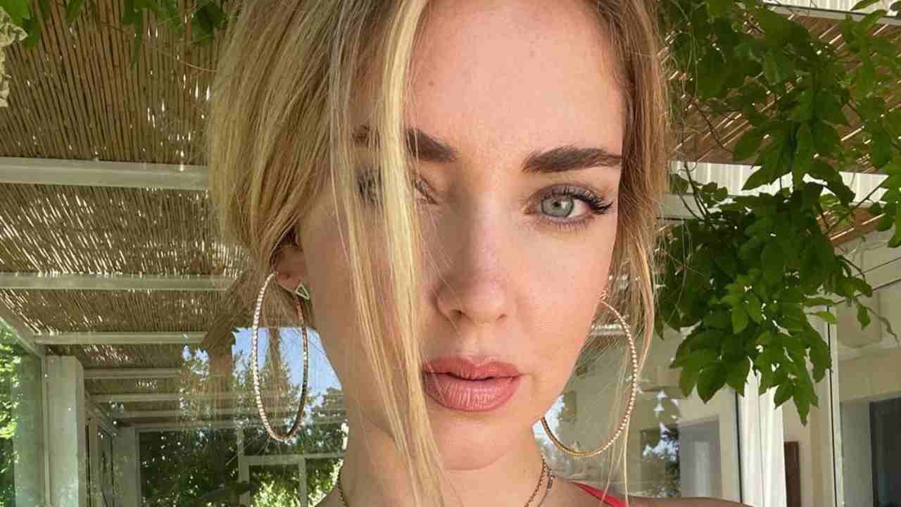 chiara ferragni incidente mare