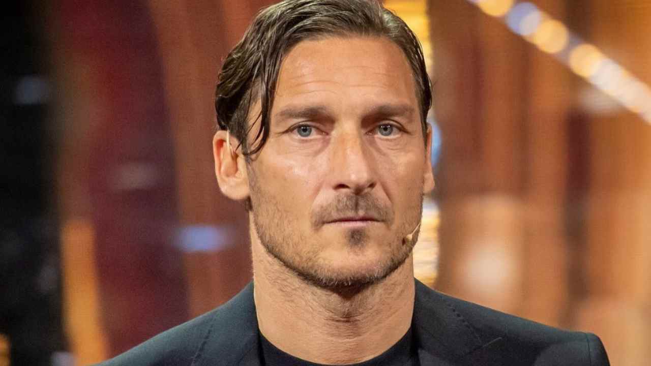 totti paparazzato