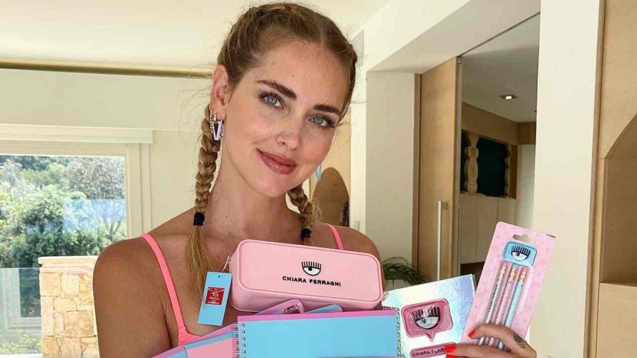 chiara ferragni scuola