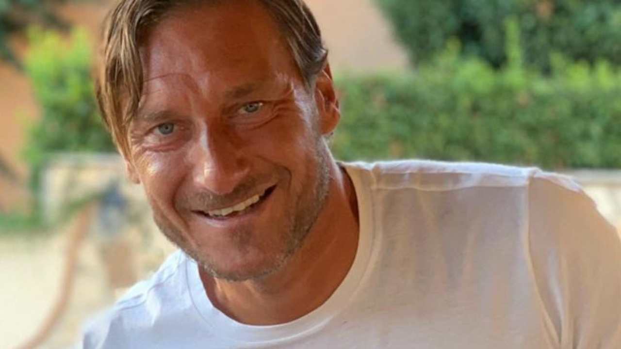 totti paparazzato