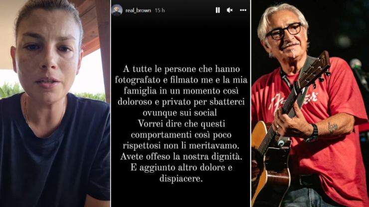 Emma Marrone difende papà