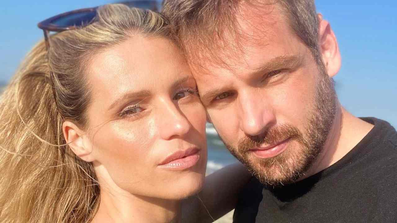 tomaso trussardi e michelle hunziker