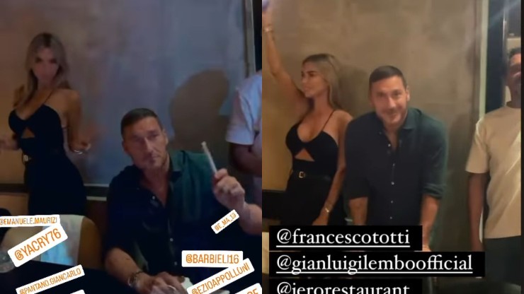 Francesco Totti Noemi Bocchi video