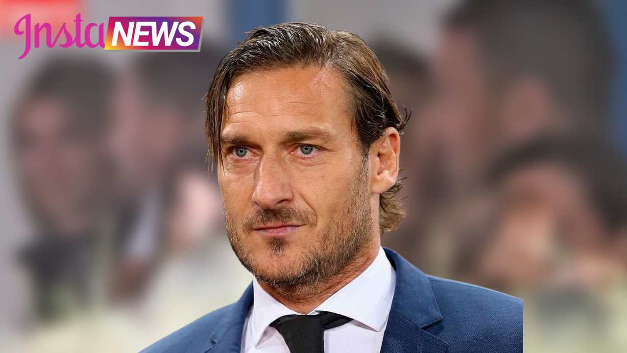 Francesco Totti bacio esclusivo